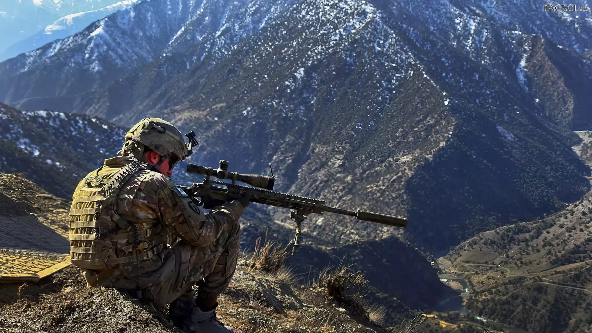 Góry, Żołnierz, Snajperka