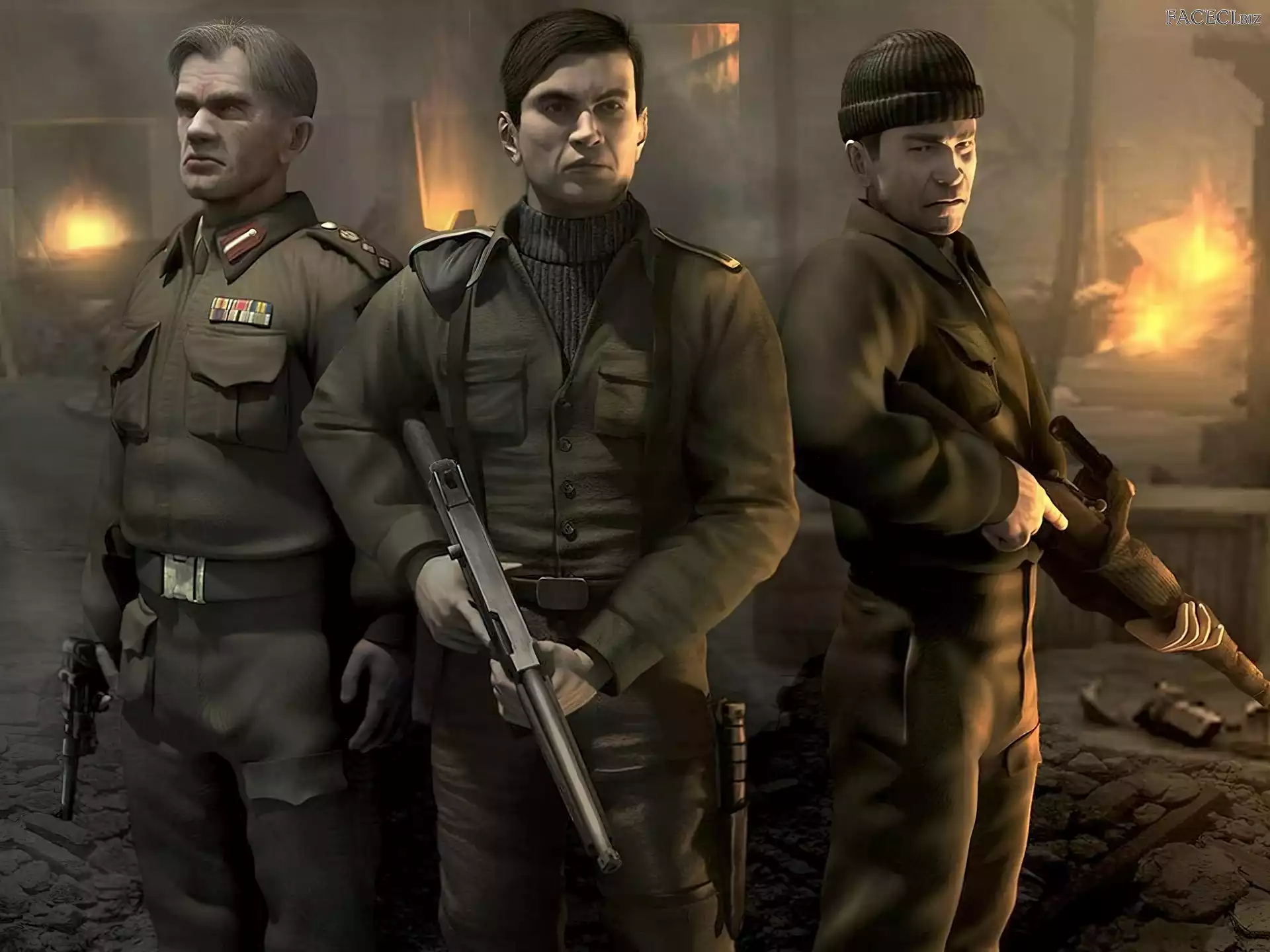 Żołnierze, broń, postacie, Commandos Strike Force, mężczyzna